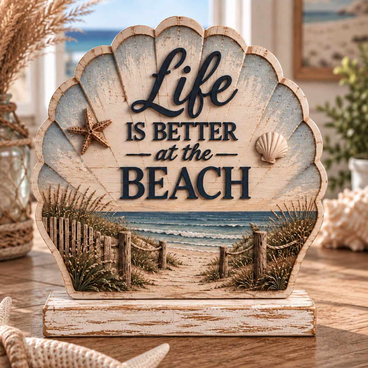 Better at the Beach Shell