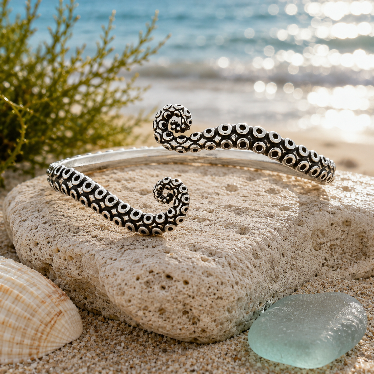 Octopus Cuff Bracelet