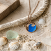 Rose Gold Wave Necklace