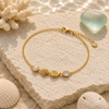 Seashell Pearl Bracelet