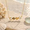 Seashell Pearl Necklace