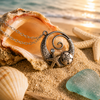 Wave Charm Necklace