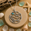 Whale Family Necklace